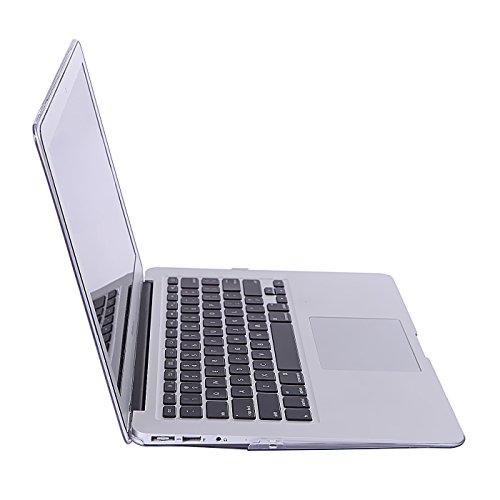 Clear Macbook Air 11 Inch Case With Keyboard Cover - Igreely Protective See Thru Cover Transparent Plastic Hard Shell For Apple Mac 11.6" Air Models A1370 / A1465 #TOP1