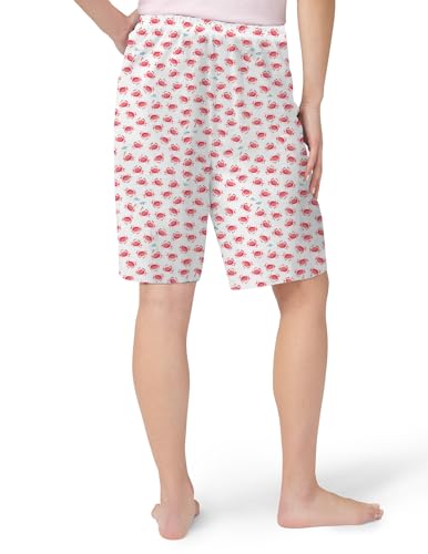 Image of HUE Women's Summer Vacation Pajama Separates, Soft, Whimsical Print Pjs with Tropical Beach Themes, Flip Flops, Cocktails