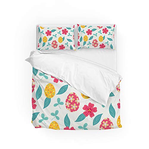 Housse de couette en polyester ultra doux et durable pour lit double