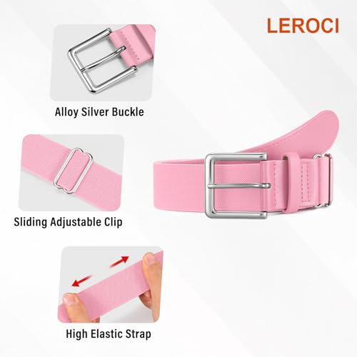 Image of Baseball Belt and Baseball Socks Combo Set for Youth and Adult Available in 20 Colors