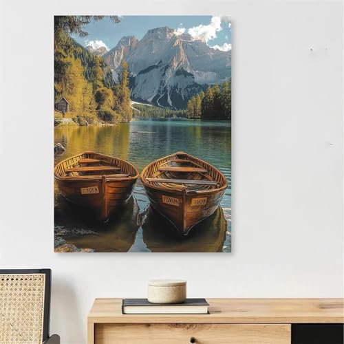 Peinture par Numero avec cadre 45x60cm pour surmonter le stress via l'art créatif