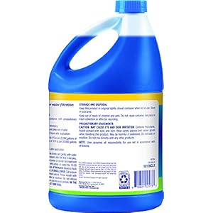 Clorox® Pool&Spa™ Swimming Pool Crazy Clarifier, Creates Crystal Clear Pool Water, 128 Fl Oz (Pack of 1) Clorox PoolSpa Swimming Pool Crazy Clarifier Creates Crystal Clear Pool Water 128 Fl Oz Pack of 1