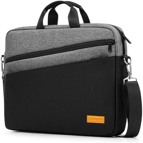 bagasin Laptoptasche Laptop Aktentasche Passt bis zu 15 15,6 16 Zoll Laptop Erweiterbare