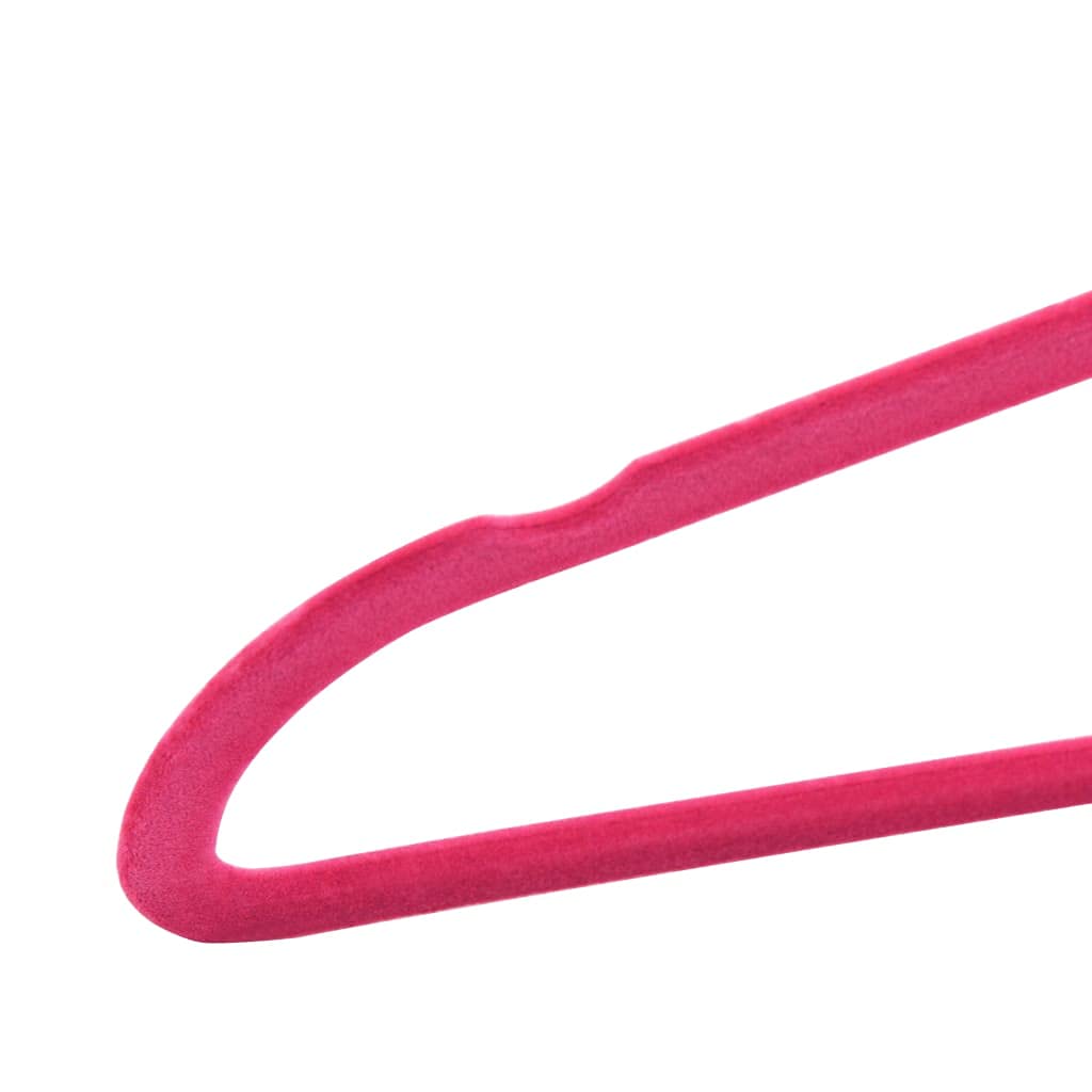 Genérico Juego de Perchas Ropa 100 uds Antideslizantes Terciopelo Rosa,Casa y jardín,Productos del hogar,Organización y Almacenamiento,Almacenamiento de Ropa y armarios,Perchas-289925
