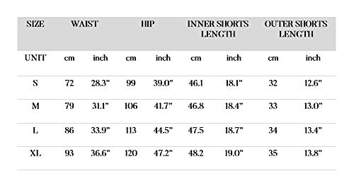 Gafeng calça masculina para corrida, 2 em 1, treino, academia, yoga, treino, esporte, macia, compres