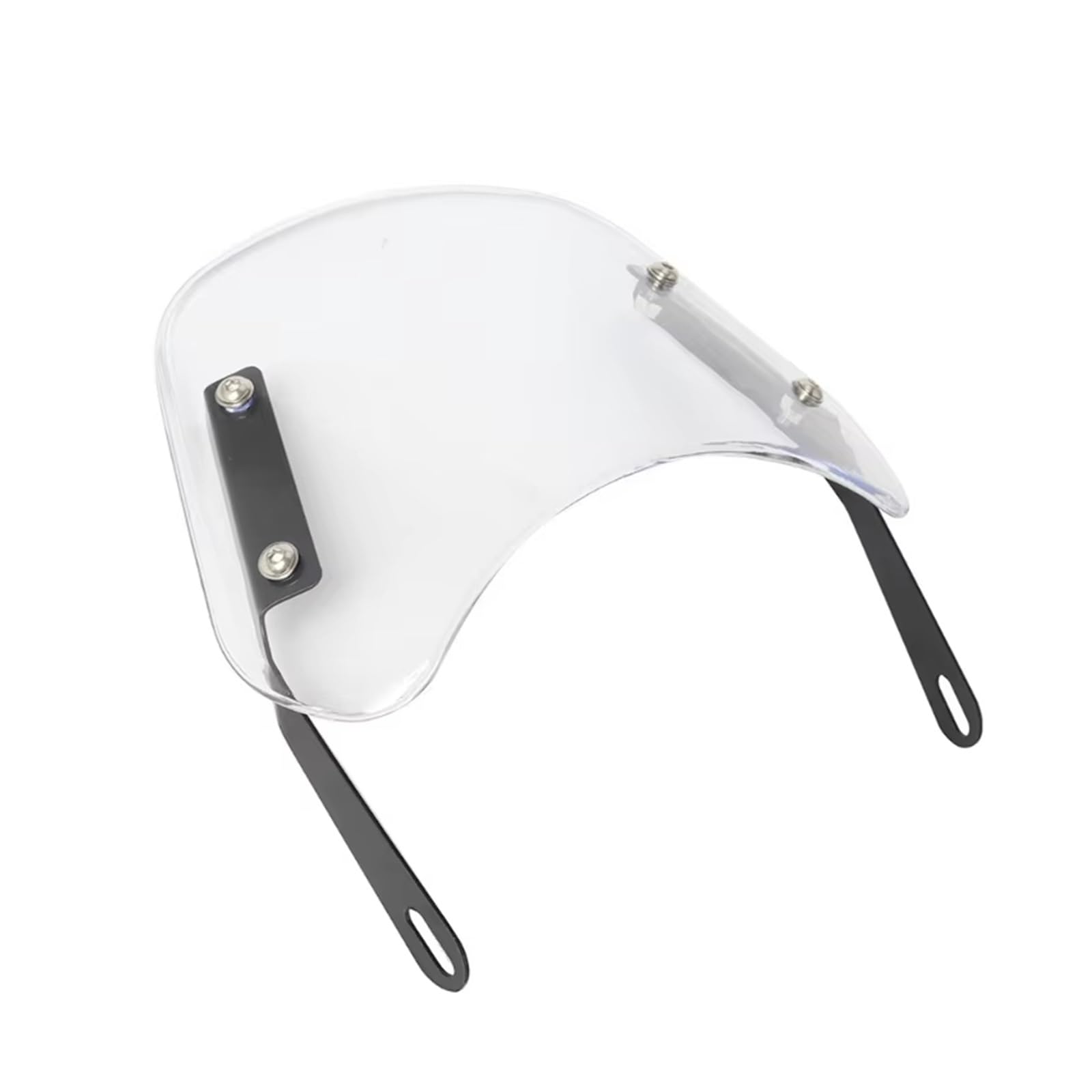 parabrezza moto Per Moto Modifica Parabrezza CG125 Carenatura Anteriore, Adatta(Chiaro)