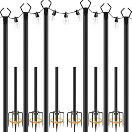 6 Pack 10 ft Heavy Duty...