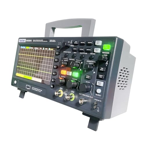Image of Hantek Digital Storage Oscilloscope USB 150MHz Bandwidth, 2 Channels, 1GSa /s Sampling Rate, with 1 CH Waveform Generator(DSO2D15)