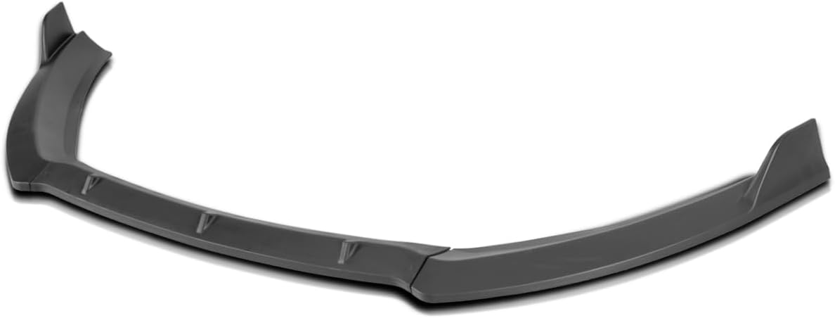 Spec-D Tuning Matte Black Front Bumper Lip Spoiler Splitter Compatible with 2014-2019 Ford Fiesta S SE Titanium