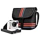 FINTIE Tasche für Polaroid Now+ Generation 3/2/1 I-Type Sofortbildkamera, Polaroid Originals OneStep+/Onestep 2 VF Segeltuch Schutzhülle Kameratasche Hülle (Schwarzer Streifen)