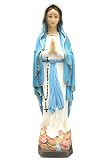 Vittoria Collection 27" Our Lady of Lourdes Blessed Virgin Mary Mother Statue Sculpture Figure Made