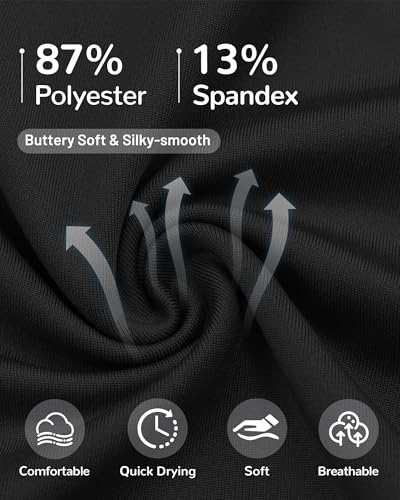 Women's Compression Shirt Short Sleeve Workout Tops Athletic T-Shirts Base Layer for Gym Running Yoga Sports3