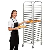 SANDINRAYLI Bakery Rack,20-Tier...image