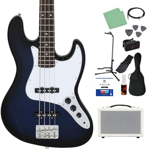 LEGEND LJB-Z Blue Black Sunburst �x�[�X ���S��12�_�Z�b�g �y�����y��ň�Ԕ���Ă�x�[�X�A���v�t�z �W���Y�x�[�X�^�C�v ���W�F���h
