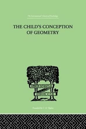 Child's Conception Of Geometry 1st Edition book cover