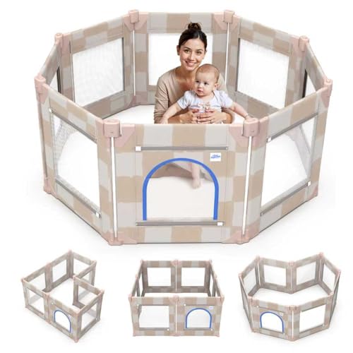 Tiny Marvels Baby Playpen, 50 x 50 in Play Pen