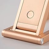 Table Lamp LED Eye Protection Table Lamp Touch Dimmable Folding USB Rechargeable Reading Desk Lamp Office Household Metal Table Light 3W Dedside Lamp (Color : Black) - Image 3