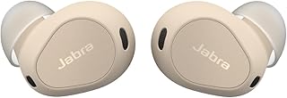Jabra Elite 10 True Wireless Earbuds – Advanced Active Noise Cancelling Earbuds with Next-Level Dolby Atmos Surround Sound –All-Day Comfort, Multipoint Bluetooth, Wireless Charging – Cream