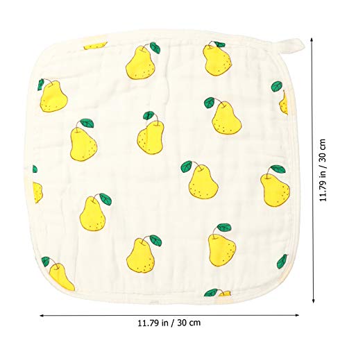 EXCEART 8 Peças de Toalha de Banho para Bebê Panos de Arrotar Lenço Lenço Lenços de Saliva Toalhetes