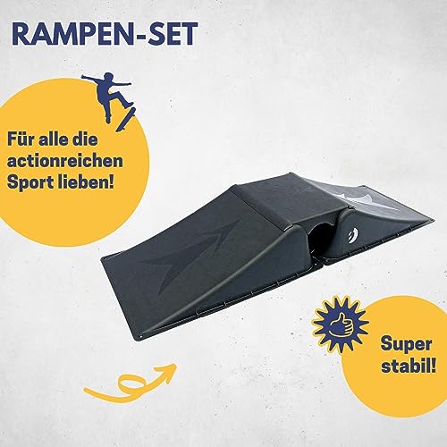 Skater-Rampe B von Best Sporting Rampen-Set für Skateboard und BMX