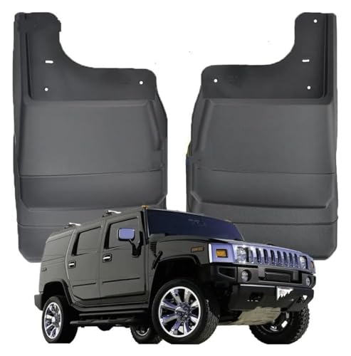 Protector de ruedas para Hummer H2 2003-2009, guardabarros premium ultra resistentes de coche 2