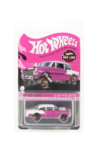 Hot Wheels RLC Exclusive ’55 Chevy Bel Air Gasser Pink miniatura 1