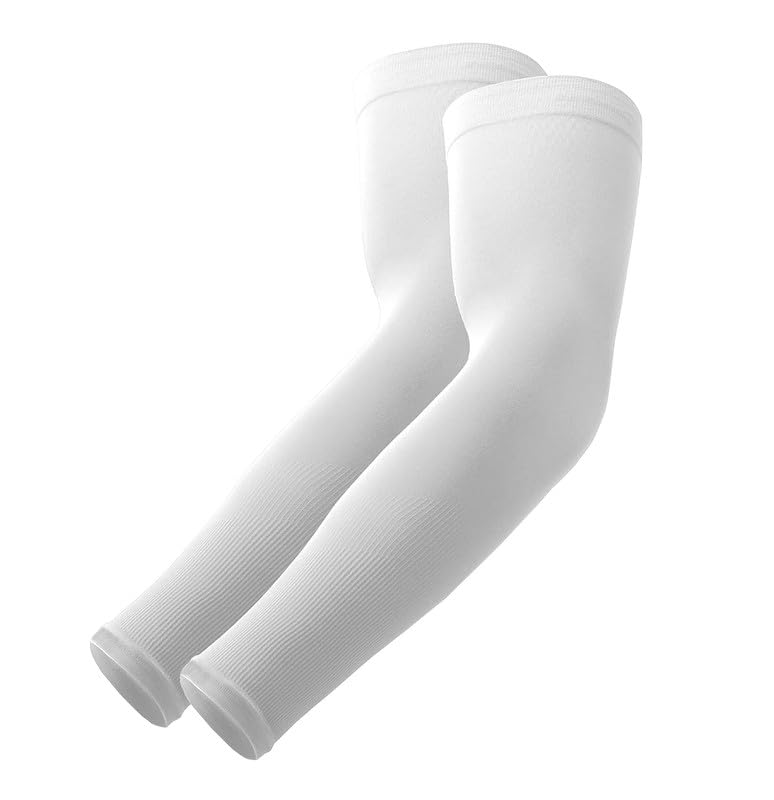 Image of TRENDMALLS Arm Sleeves, Cooling UV Sun Protection Sports Compression for Men /Women /Kids