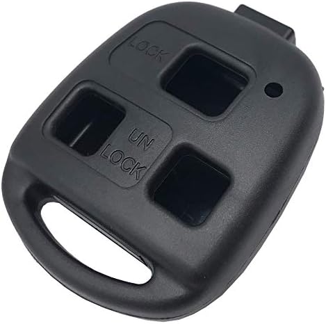 Horande Keyless Entry 리모컨 키 교체 키 Fob 커버 쉘 렉서스 ES300 ES330 GS300 GS400 GS430 GX470 IS300 is330 LS400 LS430 LX470 RX300 RX330 RX350 RX400h RX400에 적합 50h2 SC430 열쇠 고리 — 사진 6