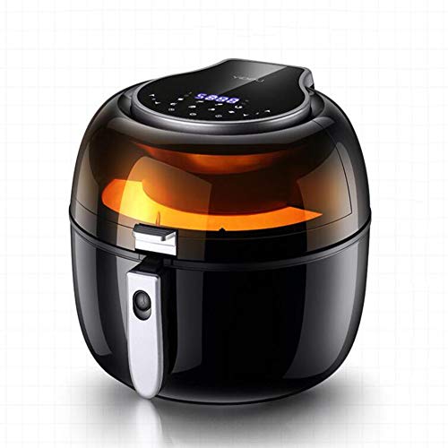 Heißluftfritteuse,1800 Watt ohne Öl Airfryer, 7 Auto-Programme,LCD Digital Touchscreen,Automatische Abschaltung mit Pflegeleichter Antiha