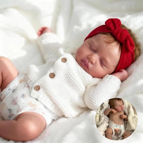 Anano Bebe Reborn Fille Silicone Plein Corps-50CM Poupee Reborn Fille Realiste, Bebe Reborn Corps Complet Silicone Souple, Poupée Qui Ressemble À Un Vrai...