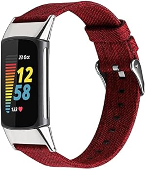Bandjes compatibel met Fitbit Charge 6 horlogeband, zachte verstelbare Bandjes compatibel met Fitbit Charge 6 horlogeband, zachte verstelbare