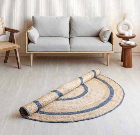 Tapis en jute tissé main d'exception pour une décoration durable - 2