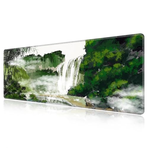Tapis de bureau multifonction LL-COEUR 130x50 cm idéal pour organiser et sublimer le setup