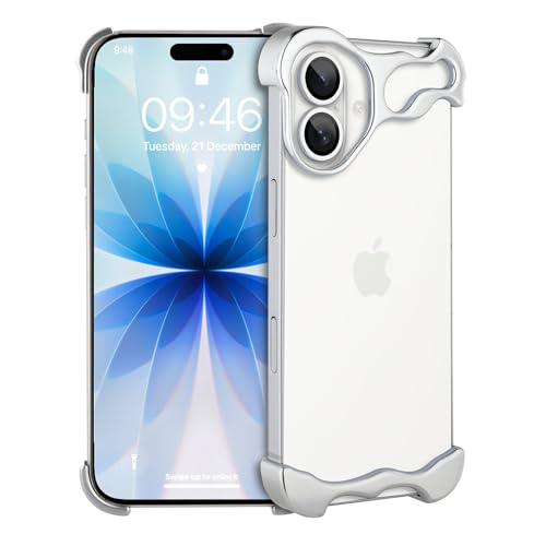 aidvaia Phone Case Compatible with iPhone 17 Compatible with Lens Camera Protection, Frameless Minimalist Design, Extremely Highlighting Personality.
