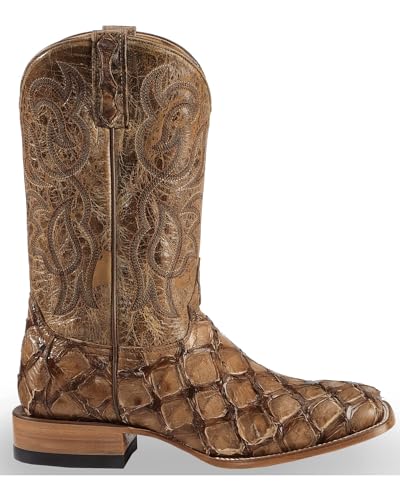 Cody James Men's Pirarucu Exotic Boot Broad Square Toe - Bbme4042
