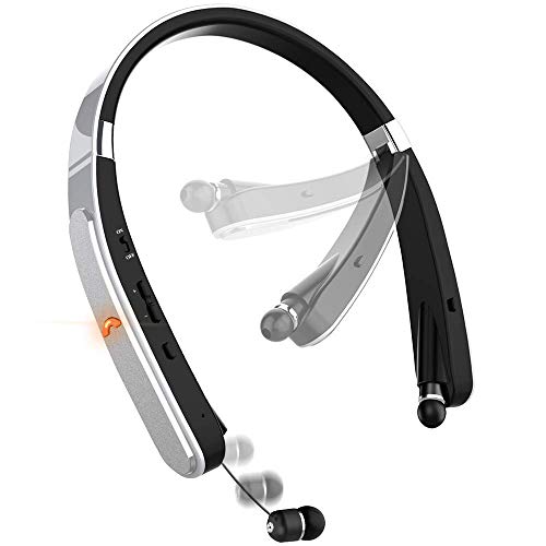 Bluetooth Headset, Bluetooth Headphones-LBell 30 Hrs Playtime Wireless Neckband Design W/Foldable Re - //coolthings.us