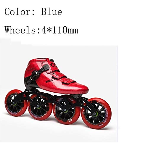 Best Bargain XIANGNAIZUI Inline Skates EUR Size 30-44 Carbon Fiber Professional Competition 490/100/...