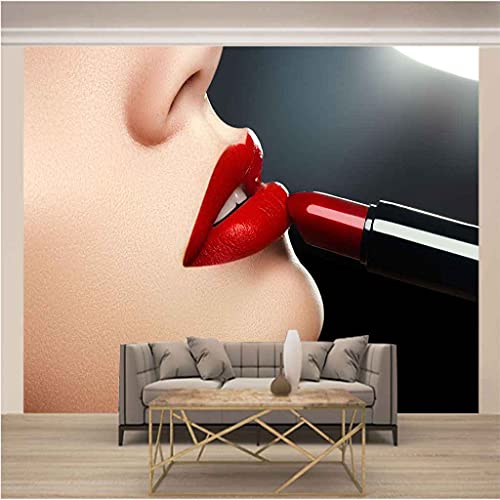 Papier Peint Canevas 3D Femme de Mode Impression d'Art Moderne