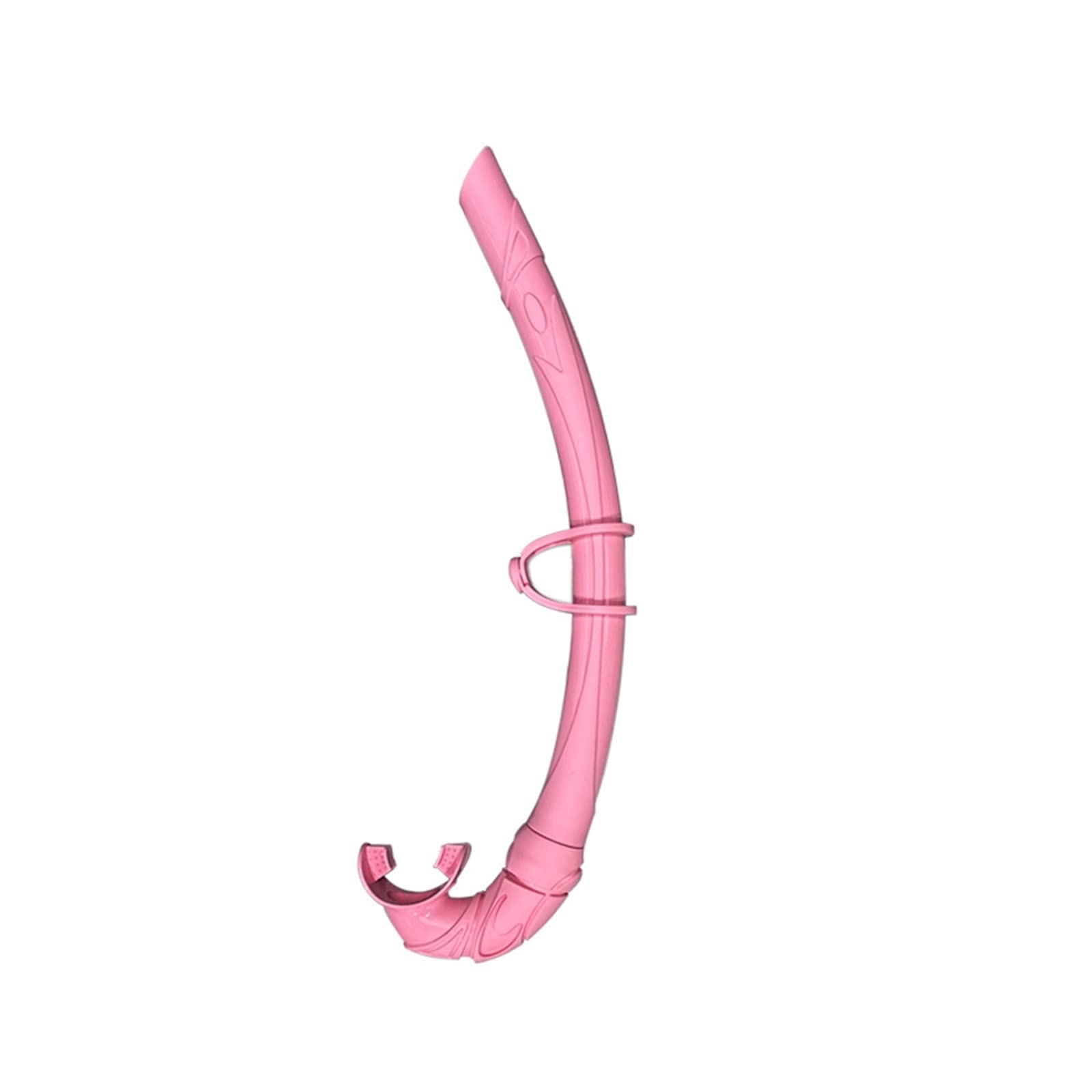 AmAzwi Tauchen Schnorchel Kostenloser Tauchzielröhrchen Volles Silikon -Atemschlauch kann gefaltet Werden für Tauch- und Schnorchelaktivitäten (Color : Pink)