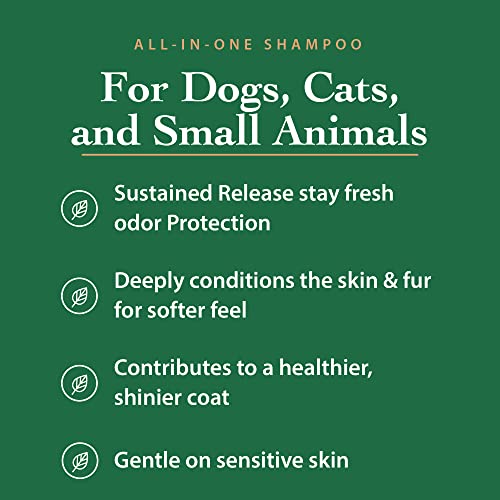 Anti-Allergen Pet Shampoo - Best Dog & Cat Dander Allergy Remover For Reducing Fleas, Ticks, & Allergies, Gentle Hypoallergenic Formula For Dry Sensitive Skin & Allergy Relief By The Ecology Works #TOP2