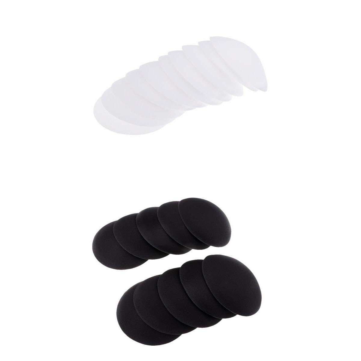 MERISHOPP 10 Pairs Women Bikinis Round Bra Pad Inserts Sponge Push Up Swimwear-image-42