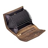 'Holden' Leder Kreditkartenetui klein Kartenetui RFID | Echtleder gewissenhaft vearbeitet von der Vintage Lifestyle Brand STILORD | Auch als Echtleder Mini-Geldbörse eine smarte Idee