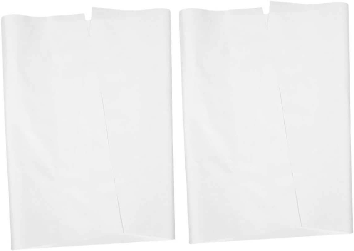 Uonlytech 2pcs White Painting Canvas Roll 1m x 60cm for DIY Art Graffiti and Boys and Girls Drawing Lightweight Blank Canvas for Oil and Acrylic Painting