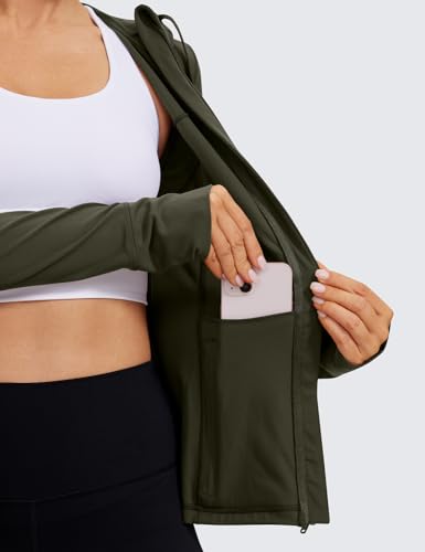 Image of CRZ YOGA Butterluxe Hoodie Jackets Hip Length