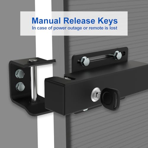 Automatic Electric Gate Lock for Swing Gate Opener Automatic Gate Lock 12/24V DC - Model GS-01 - Thumbnail 6