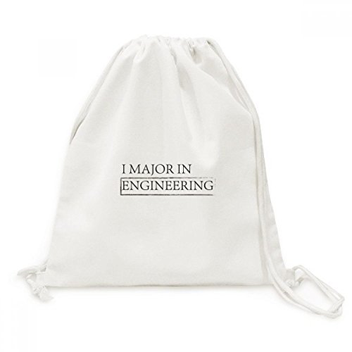 Sac à dos cordon ingénierie en toile grand compartiment de voyage
