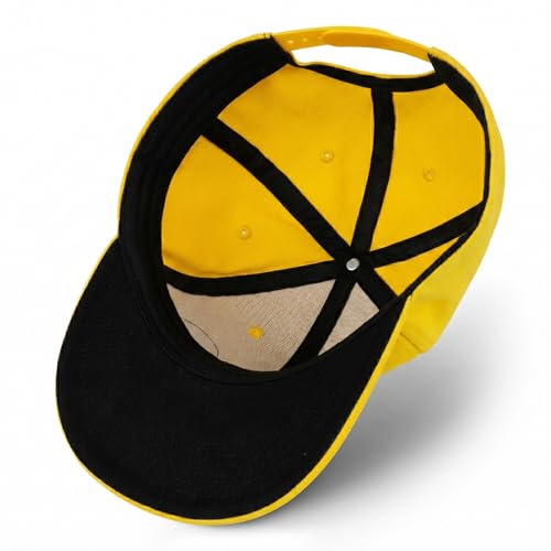 Image of Flat Brim Hats for Men - Gothic Style Skull Hat Leather Pattern - Hip-Hop Snapback Hat Skeleton Hats for Men
