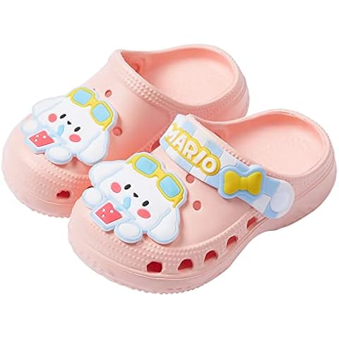 SMajong Zuecos Mules Niño Niña Rosado 25/26 EU Cover