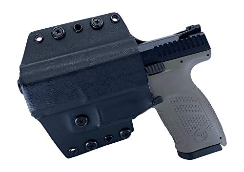 Watchdog Tactical, CZ P-10 C Holster, Left-Handed, Black, OWB/IWB
