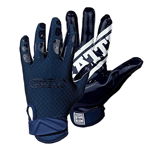 Youth Battle Triple Threat Football Receiver Gloves
